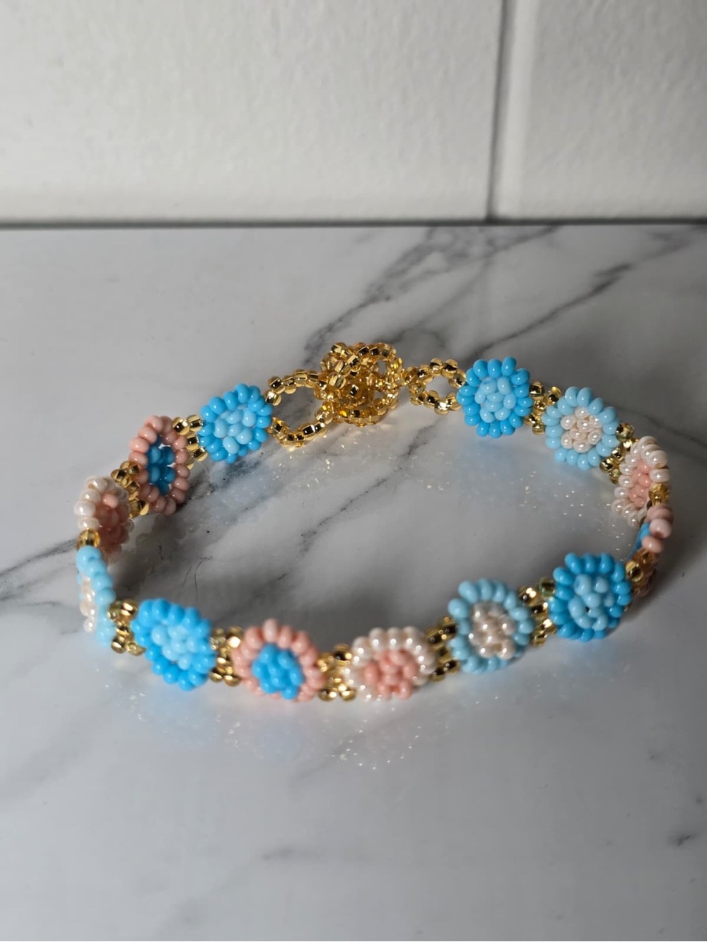 Huichol Beaded Circle Bracelet